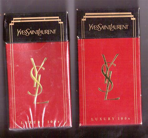 Yves Saint Laurent Redesigns Its Cigarette Line, Wants to.